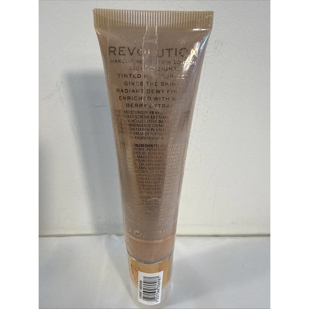 REVOLUTION SUPER DEWY SKIN TINT MOISTURIZER - MOCHA -FULL SIZE 1.85 fl oz